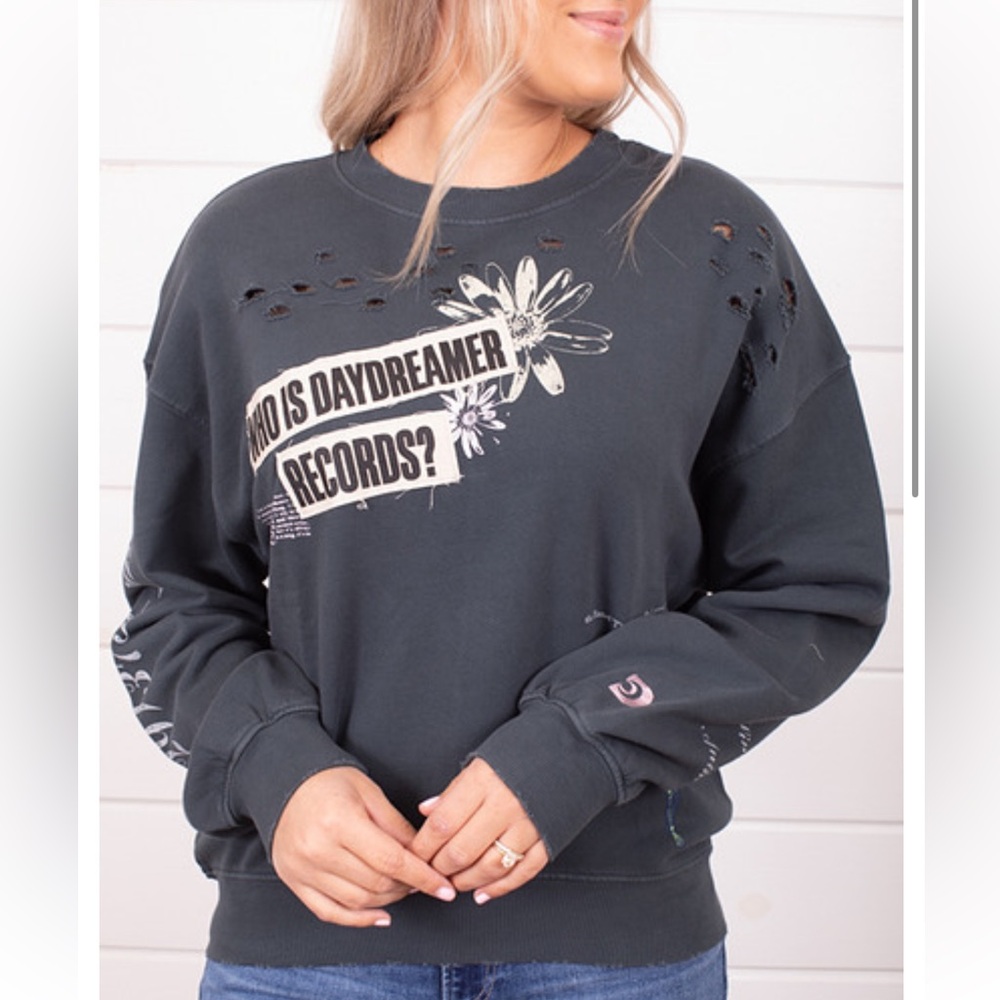 Who is Daydreamer Records Oversized Crew Sweatshirt